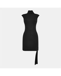 Jean Paul Gaultier - Jersey Shirt Mini Dress - Lyst