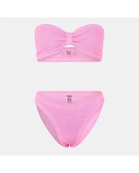 Hunza G - Jean Bikini Set - Lyst