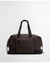 Barbour - Field Waxed Holdall - Lyst