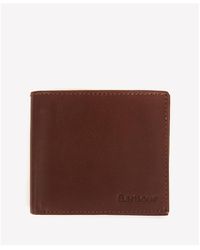 Barbour - Colwell Leather Billfold Wallet - Lyst