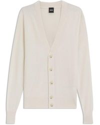 BOSS - X Beckham Relaxed-Fit Cardigan - Lyst