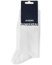 Jacquemus - Logo Cotton Les Socks - Lyst
