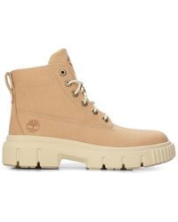 Timberland - Greyfield Mid Lace Up Boot Light Be Platform Boots - Lyst