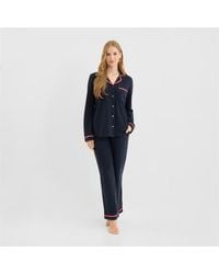 Chelsea Peers - Chelsp Wavy Trim Pjs Ld62 - Lyst