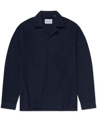 Albam - Long Sleeve Plain Shirt - Lyst