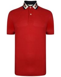 gucci polo tiger collar