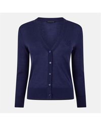 Givenchy - Embroidered 4G V-Neck Cardigan - Lyst