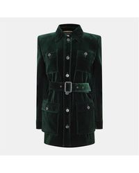 Saint Laurent - Weather Resistant Tailored Fit Softshell Jacket - Lyst