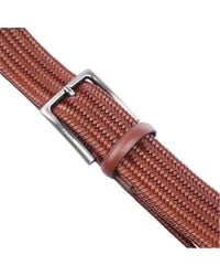 BOSS - Semyo Woven Leather Belt - Lyst
