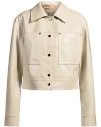 BOSS - C_Jelt Faux Leather Jacket - Lyst