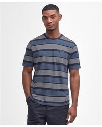 Barbour - Putney Striped T-shirt - Lyst