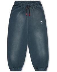 A_COLD_WALL* - Tapered Logo Appliquéd Cotton Blend Jersey Sweatpants - Lyst