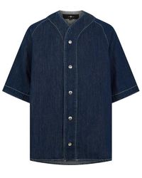 7 For All Mankind - Plain Short Sleeve Shirt - Lyst
