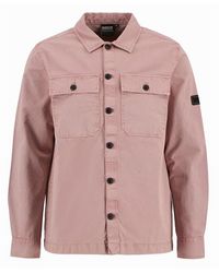 Barbour - Arlo Cotton Long Sleeve Overshirt - Lyst