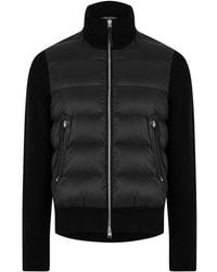 Tom Ford - Padded 90/10 Goose Down Long Sleeve Hybrid Jacket - Lyst