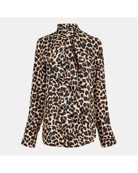 Balmain - Long Sleeve Patterned Shirt - Lyst