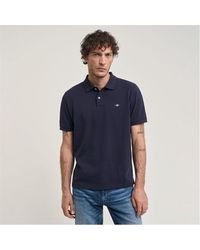 GANT - Embroidered Archive Shield Polo Shirt - Lyst