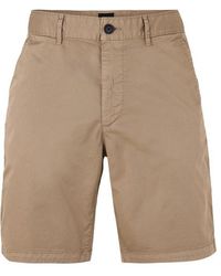 BOSS - Chino Slim Shorts - Lyst