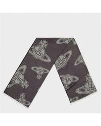 Vivienne Westwood - Viv Allover Lightweight Scarf - Lyst