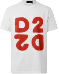 DSquared² - Dsq D2 Logo Tee Sn64 - Lyst