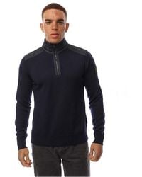 Belstaff - Kilmington 1/4 Zip Sweater - Lyst