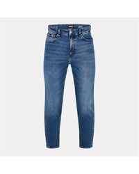 BOSS - Ogden Straight Leg Jeans - Lyst