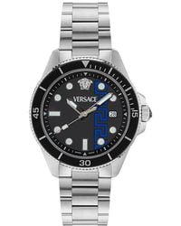 Versace - Greca Force Analogue Quartz Watch - Lyst