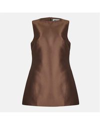 Odd Muse - The Ultimate Muse Satin Shift Dress - Lyst