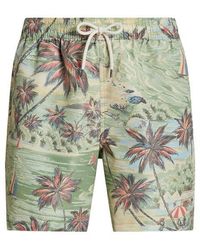 Polo Ralph Lauren - Polo Traveller Tropic Print Swim Shorts - Lyst