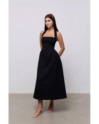 Odd Muse - Halter Midi Maxi Dress - Lyst