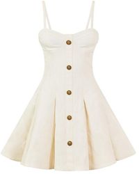 Balmain - Denim Dress Ld63 - Lyst