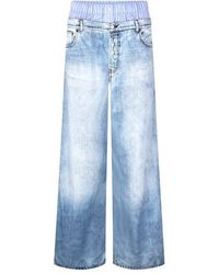 Acne Studios - Lady High-Rise Wide Leg Jeans - Lyst