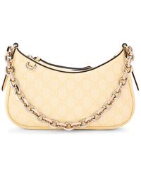 Gucci - Emblem Shoulder Bag - Lyst