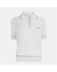 McQueen - Short Sleeve Polo Shirt - Lyst