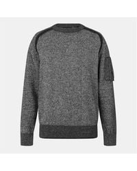 C.P. Company - Lens Crew Knitted Turtle Neck Jumper - Lyst