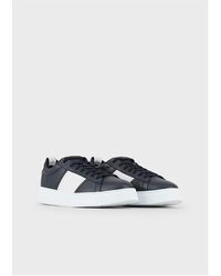 Emporio Armani - Emporio Strp Sneakrs - Lyst