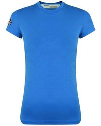 Off-White c/o Virgil Abloh Logo Short Sleeved T Shirt - Blue