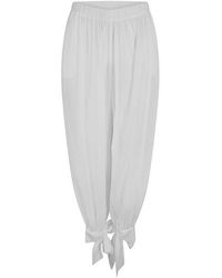 ANDAMANE - Noor Tie Maxi Parachute Pants - Lyst