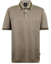 BOSS - Hbb Phillipson Cotton Short Sleeve Polo Shirt - Lyst