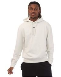 HUGO - Dapo Logo Print Hoodie - Lyst