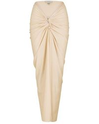 ISABEL BEACHWEAR - Bamboo Midi Skirt - Lyst