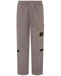 Stone Island - Ripstop Cargo Trousers - Lyst