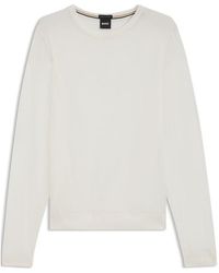 BOSS - Leno Knit Jumper - Lyst