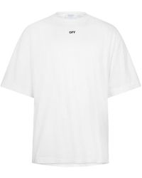 Off-White c/o Virgil Abloh - Paint Arrow Oversized T-Shirt - Lyst