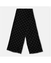 McQueen - Alex Chain Skull Lightweight Scarf - Lyst