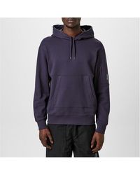 C.P. Company - Diagonal Raised Fleece Hoodie - Lyst