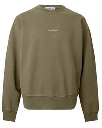 Stone Island - Stone Compass Swt Sn64 - Lyst