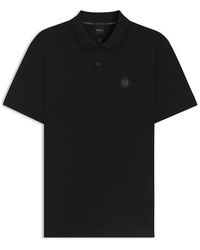 BOSS - Hbg Future Lightweight And Breathable Cotton Short Sleeve Polo Shirt - Lyst
