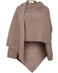 Magda Butrym - Knitted Poncho - Lyst