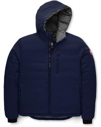 Canada Goose - Lodge Down 750-Fill Dwr Wind Resistant Hooded Short Puffer Jacket - Lyst